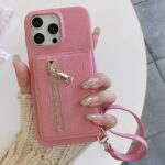 iPhone15 背面型ケース 15Pro PUレザー ケース iPhone15Pro max PU合成革 レザー ケース スマホケース 全8色 SKU:IPC05242024005 - Image 10