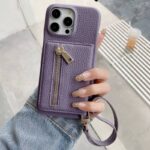 iPhone15 背面型ケース 15Pro PUレザー ケース iPhone15Pro max PU合成革 レザー ケース スマホケース 全8色 SKU:IPC05242024005 - Image 9