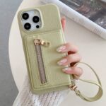 iPhone15 背面型ケース 15Pro PUレザー ケース iPhone15Pro max PU合成革 レザー ケース スマホケース 全8色 SKU:IPC05242024005 - Image 8