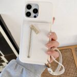 iPhone15 背面型ケース 15Pro PUレザー ケース iPhone15Pro max PU合成革 レザー ケース スマホケース 全8色 SKU:IPC05242024005 - Image 7