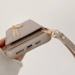 iPhone15 背面型ケース 15Pro PUレザー ケース iPhone15Pro max PU合成革 レザー ケース スマホケース 全8色 SKU:IPC05242024005 - Image 6