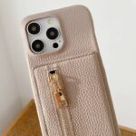 iPhone15 背面型ケース 15Pro PUレザー ケース iPhone15Pro max PU合成革 レザー ケース スマホケース 全8色 SKU:IPC05242024005 - Image 2