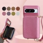 Google pixel  9pro 背面型 合成革 ケース Google pixel 9 PUレザーケース Google pixel 8  合成革ケース ケード収納可能 スマホケース 全8色 SKU:IPC05242024007