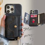 iPhone15 背面型ケース 15Pro PUレザー ケース iPhone15Pro max PU合成革 レザー ケース スマホケース 全8色 SKU:IPC05242024008