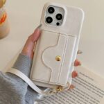 iPhone15 背面型ケース 15Pro PUレザー ケース iPhone15Pro max PU合成革 レザー ケース スマホケース 全8色 SKU:IPC05242024008 - Image 11