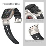 Apple watch Ultra1/2バンド ベルト フッ素ゴム製 Apple watch42/44/45/49mmバンド アップルウォッチ バンド 取付簡単 全5色 SKU:IPC05252024002 - 画像 (8)