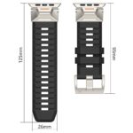 Apple watch Ultra1/2バンド ベルト フッ素ゴム製 Apple watch42/44/45/49mmバンド アップルウォッチ バンド 取付簡単 全5色 SKU:IPC05252024002 - 画像 (21)