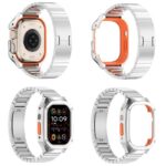 Apple watch Ultra1/2 バンド  ベルト 一体型 ステンレス製 Apple Watch 42/44/45/49mmバンド アップルウォッチ バンド 取付簡単 全4色 SKU:IPC05252024004 - 画像 (9)