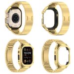 Apple watch Ultra1/2 バンド  ベルト 一体型 ステンレス製 Apple Watch 42/44/45/49mmバンド アップルウォッチ バンド 取付簡単 全4色 SKU:IPC05252024004 - 画像 (14)