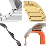 Apple watch Ultra1/2 バンド  ベルト 一体型 ステンレス製 Apple Watch 42/44/45/49mmバンド アップルウォッチ バンド 取付簡単 全4色 SKU:IPC05252024004 - 画像 (12)