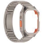 Apple watch Ultra1/2 バンド  ベルト 一体型 ステンレス製 Apple Watch 42/44/45/49mmバンド アップルウォッチ バンド 取付簡単 全4色 SKU:IPC05252024004