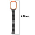 Apple watch Ultra1/2 バンド  ベルト 一体型 ステンレス製 Apple Watch 42/44/45/49mmバンド アップルウォッチ バンド 取付簡単 全4色 SKU:IPC05252024004 - 画像 (15)