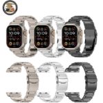 Apple watch バンド  チタン合金 ベルト+ チタン合金 バックル Apple Watch 42/44/45/49mmバンド アップルウォッチ バンド 取付簡単 全3色  SKU:IPC05252024007 - Image 9