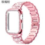 38/40/41mm Apple watch バンド キラキラアップルウォッチ バンド メタル製 42/44/45/49mmバンド カバー付き無し 取付簡単  全7色  SKU:IPC05252024009 - Image 8