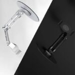 折れ畳式 スマホスタンド 360度回転可能 スマートフォン スタンド スマートフォンホルダー スマホアクセサリー Black/White 全2色 SKU:IPC05252024011 - Image 8