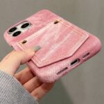 iPhone15 背面型ケース 15Pro PUレザー ケース iPhone15Pro max PU合成革 レザー ケース スマホケース 全8色 SKU:IPC05302024002 - Image 15