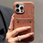 iPhone15 背面型ケース 15Pro PUレザー ケース iPhone15Pro max PU合成革 レザー ケース スマホケース 全8色 SKU:IPC05302024002 - Image 9