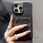 iPhone15 背面型ケース 15Pro PUレザー ケース iPhone15Pro max PU合成革 レザー ケース スマホケース 全8色 SKU:IPC05302024002 - Image 6