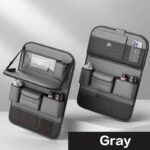 多機能収納バッグ 防水防汚 小物入れ バックシートポケット カー用品 テーブル ドリンクホルダー 大量収納 バッグシート スマホ・タブレットも収納可能 簡単装着 単個 全2種類 SKU:IPC05302024004 - Image 16