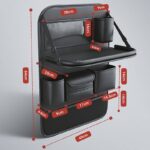 多機能収納バッグ 防水防汚 小物入れ バックシートポケット カー用品 テーブル ドリンクホルダー 大量収納 バッグシート スマホ・タブレットも収納可能 簡単装着 単個 全2種類 SKU:IPC05302024004 - Image 15