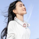 携帯扇風機 ネッククーラー 3段階調整 首かけ扇風機 ファンレスファン ハンズフリー扇風機 5000mAh内臓バッテリー 角度調節可能 USB充電式首かけ携帯扇風機 ネックファン 全4色 SKU:IPC05302024022 - 画像 (16)
