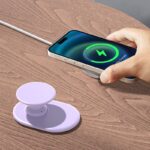 Magsafe対応 スマホグリップ スマホスタンド グリップホルダー 超強力磁石搭載 落下防止 携帯スタンド ぷにぷにシリコンスマホグリップ マグセーフ対応 全8色 SKU:IPC06022024001 - Image 4