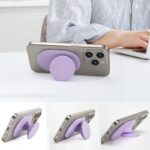 Magsafe対応 スマホグリップ スマホスタンド グリップホルダー 超強力磁石搭載 落下防止 携帯スタンド ぷにぷにシリコンスマホグリップ マグセーフ対応 全8色 SKU:IPC06022024001 - Image 8