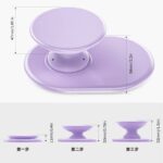 Magsafe対応 スマホグリップ スマホスタンド グリップホルダー 超強力磁石搭載 落下防止 携帯スタンド ぷにぷにシリコンスマホグリップ マグセーフ対応 全8色 SKU:IPC06022024001 - Image 9