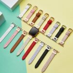 Apple Watch 38/40/41mm 合成革製 アップルウォッチ バンド ベルト  42/44/45/49mm 交換用 バンド 全8色 SKU:IPC06022024003 - Image 13