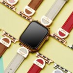 Apple Watch 38/40/41mm 合成革製 アップルウォッチ バンド ベルト  42/44/45/49mm 交換用 バンド 全8色 SKU:IPC06022024003 - Image 2