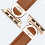 Apple Watch 38/40/41mm 合成革製 アップルウォッチ バンド ベルト  42/44/45/49mm 交換用 バンド 全8色 SKU:IPC06022024003 - Image 3