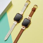 Apple Watch 38/40/41mm 合成革製 アップルウォッチ バンド ベルト  42/44/45/49mm 交換用 バンド 全8色 SKU:IPC06022024003 - Image 12