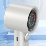 100段高速大風量 携帯扇風機 内臓バッテリー ミニ扇風機 ハンディファン 携帯扇風機 風量調節 熱中症対策  SKU:IPC06022024007 - Image 2