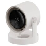 壁掛け扇風機 1800mAhバッテリー内蔵 卓上扇風機 5段階風量調整 電量・風量表示  扇風機 アウトドア ファン ミニ扇風機 熱中症対策 全3色 SKU:IPC06022024017 - Image 6