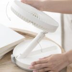 折れ畳式卓上扇風機 8000mAh 内臓バッテリー 3段階風量調節 930mmまで伸ばす可能 携帯扇風機高度調節 熱中症対策 扇風機ファン SKU:IPC06022024018 - Image 2