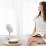 折れ畳式卓上扇風機 8000mAh 内臓バッテリー 3段階風量調節 930mmまで伸ばす可能 携帯扇風機高度調節 熱中症対策 扇風機ファン SKU:IPC06022024018 - Image 14