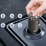 車載USBカーチャージャー 車載充電器 シガーソケット 2ポート USBカーチャージャー急速充電器 車用スマホ充電器 車内用スマホ充電器 全2色 SKU:IPC06022024035 - Image 5
