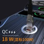 車載USBカーチャージャー 車載充電器 シガーソケット 2ポート USBカーチャージャー急速充電器 車用スマホ充電器 車内用スマホ充電器 全2色 SKU:IPC06022024035 - Image 8