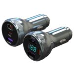 車載USBカーチャージャー 車載充電器 シガーソケット  2ポート USBカーチャージャー急速充電器 車用スマホ充電器 車内用スマホ充電器 全2色 SKU:IPC06022024037 - Image 8