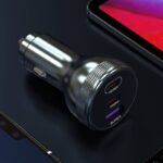 車載USBカーチャージャー 車載充電器 シガーソケット  2ポート USBカーチャージャー急速充電器 車用スマホ充電器 車内用スマホ充電器 全2色 SKU:IPC06022024037 - Image 4