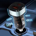 2ポート USBカーチャージャー 100W+2.4A 車載充電器 カーチャージャー 急速充電AC QC3.0+PD30W Type-C出力ポート 全3色 SKU:IPC06022024038 - Image 8