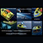 ボートドローン D20 RC 餌ボート ベイトボート 電池1個付き GPS搭載 ボートラジコンRC 船釣り 狩猟 漁船 獲物回収 大容量バッテリー 魚群探知機 水上水中探査撮影対応 全2種類 SKU:IPC06042024032 - Image 3