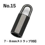 DIY 携帯ストラップ用アクセサリー  携帯ストラップ接続用金属アクセサリー ストラップ太さ6mm/7mm/8mm/10mm ストラップホルダー 全30種類 SKU:IPC06042024038 - 画像 (21)