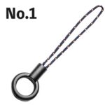 DIY 携帯ストラップ用アクセサリー  携帯ストラップ接続用金属アクセサリー ストラップ太さ6mm/7mm/8mm/10mm ストラップホルダー 全30種類 SKU:IPC06042024038 - 画像 (7)