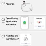 Apple Find My対応 忘れ物防止タグ  置き忘れ防止器機能 スマートトラッカー IP67防水 子供  紛失防止 忘れ物 追跡 紛失防止タグ 全2色 SKU:IPC06082024009 - Image 3
