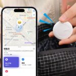 MILI Apple Find My対応 忘れ物防止タグ  置き忘れ防止器機能 スマートトラッカー IP67防水 子供  紛失防止 忘れ物 追跡 紛失防止タグ 全2色 SKU:IPC06082024014 - Image 11