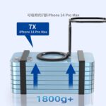 スマホ スタンド  Magsafe スマホスタンド  折り畳式 マグネット式 スマートフォン ホルダー 卓上 スタンドホルダーMagsafeアクセサリー  SKU:IPC06082024024 - Image 8