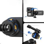 超強磁力 Gopro/DJI/insta360/スマホ多機種対応 マグネットバックパック  アクションカメラ バックパック  カメラマウント マグネット式マウント vlog撮影 SKU:IPC06082024034 - 画像 (15)