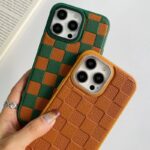 iPhone15 背面型ケース 15Pro PUレザー ケース iPhone15Pro max PU合成革 レザー ケース スマホケース 全5色 SKU:IPC06082024038 - Image 3