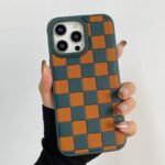 iPhone15 背面型ケース 15Pro PUレザー ケース iPhone15Pro max PU合成革 レザー ケース スマホケース 全5色 SKU:IPC06082024038 - Image 4